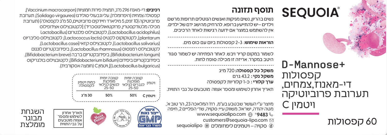 תווית המוצר